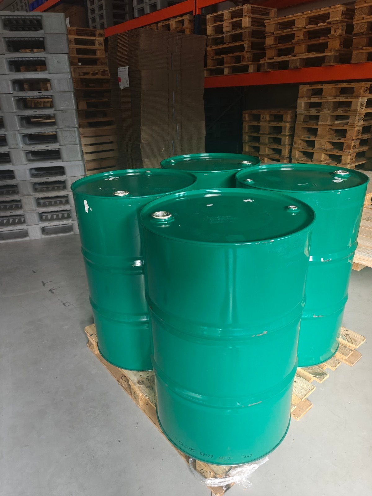 Olievaten 200 Liter te koop - Zo Goed als Nieuw, Ophalen, 40 tot 60 cm, Overige typen, 50 tot 75 cm