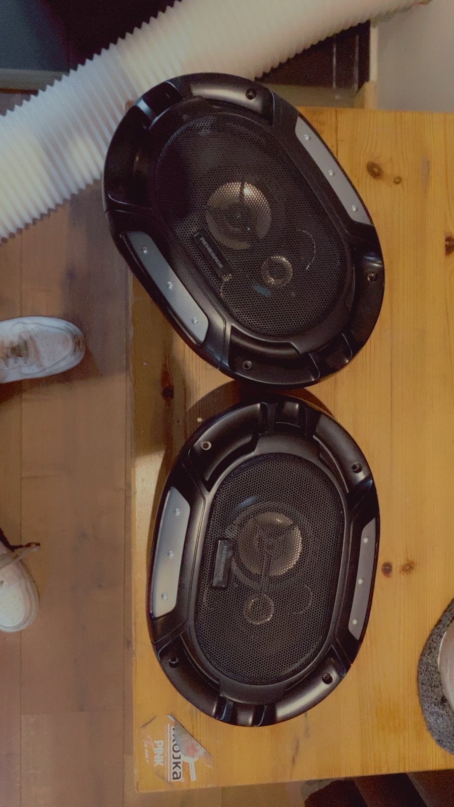 Renegade rx693 hoedeplank speakers, Ophalen, Zo goed als nieuw