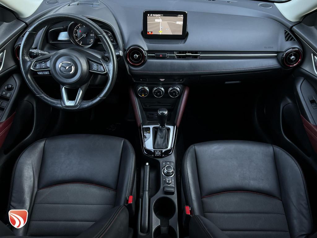 Mazda CX-3 2.0 SkyActiv-G 120 SkyLease GT Automaat | LED | C, Auto's, Mazda, 1998 cc, 4 cilinders, Leder, Automatische klimaatregeling