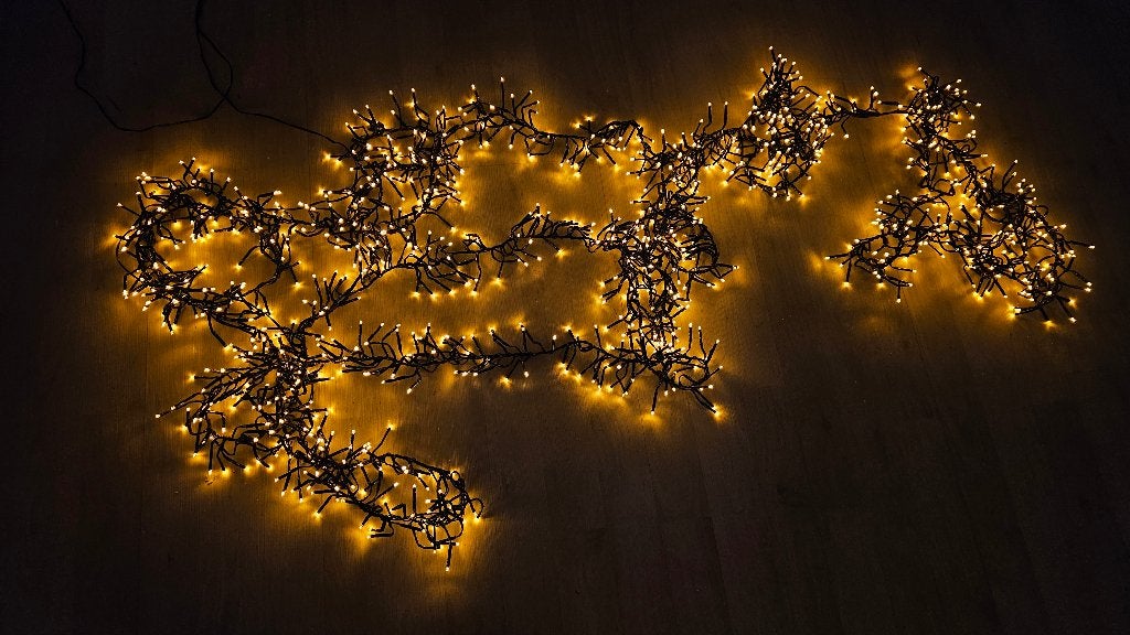Kerst Clusterverlichting! 1152 LED. Classic White! 6,9 Meter, Ophalen of Verzenden, Nieuw