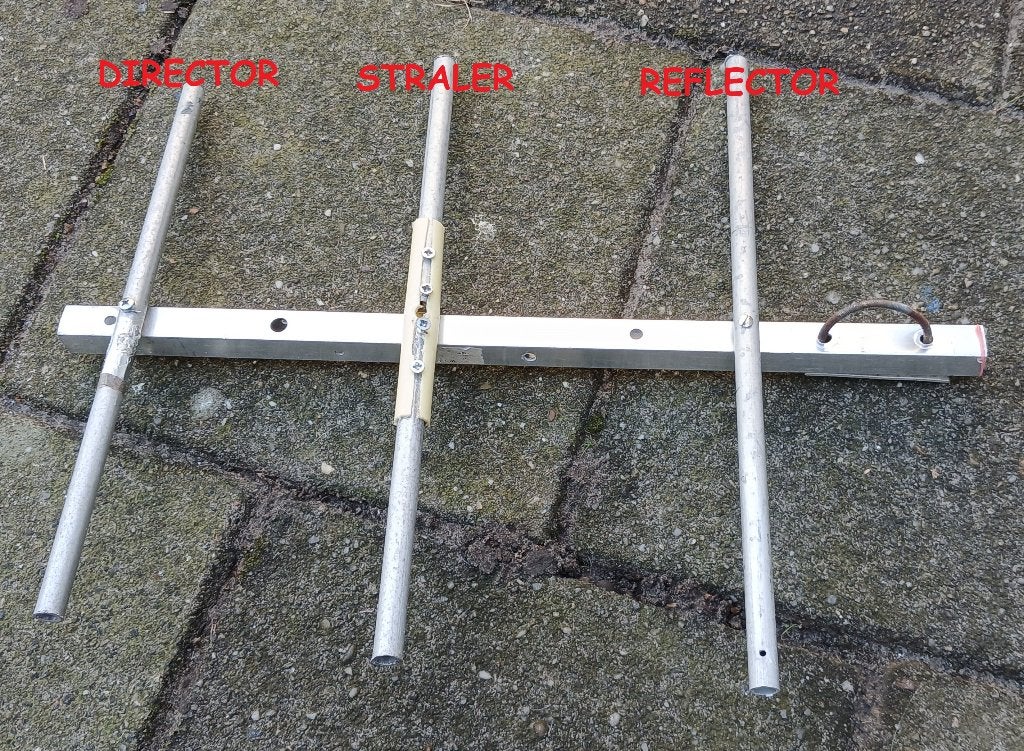70 CM BEAM MET 3 ELEMENTEN, Ophalen, Gebruikt, Antenne
