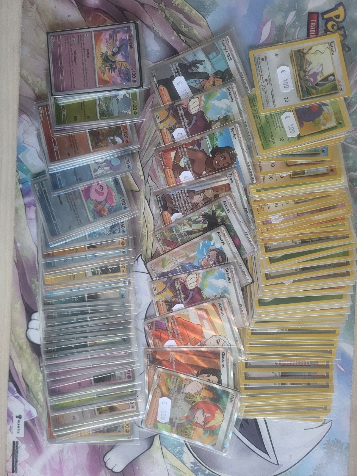 Pokemon partij, Ophalen, Meerdere kaarten