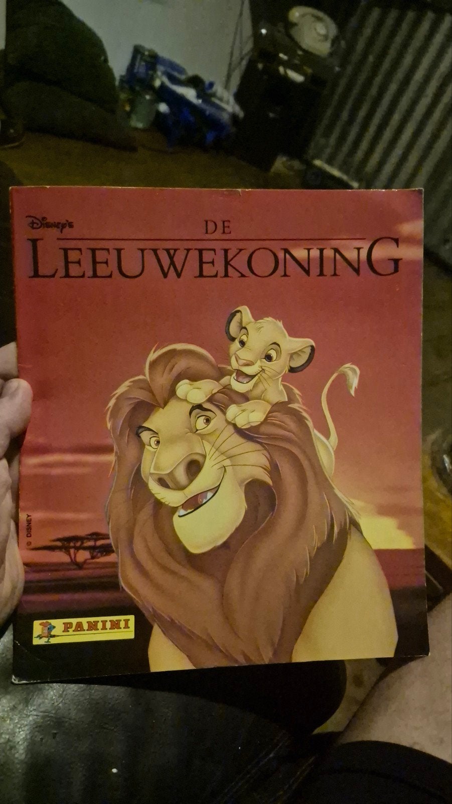 Panini Disney De Leeuwenkoning stickerboek (niet compleet), Ophalen of Verzenden