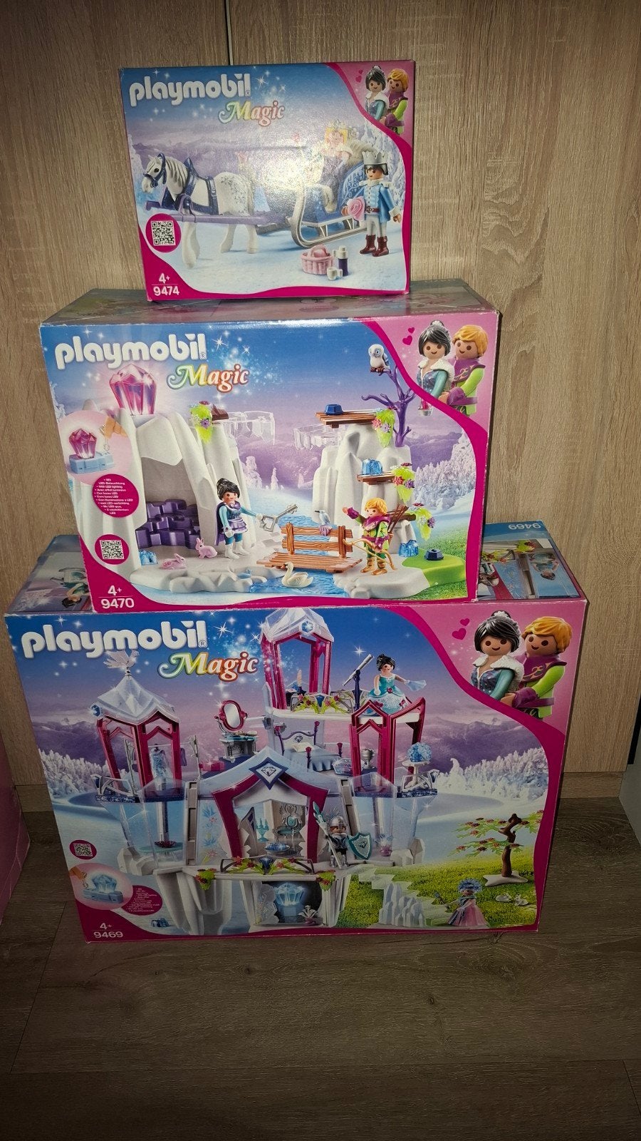 Magic ijspaleis 9469 met uitbreidingsetjes 9474 en 9470, Kinderen en Baby's, Speelgoed | Playmobil, Ophalen of Verzenden