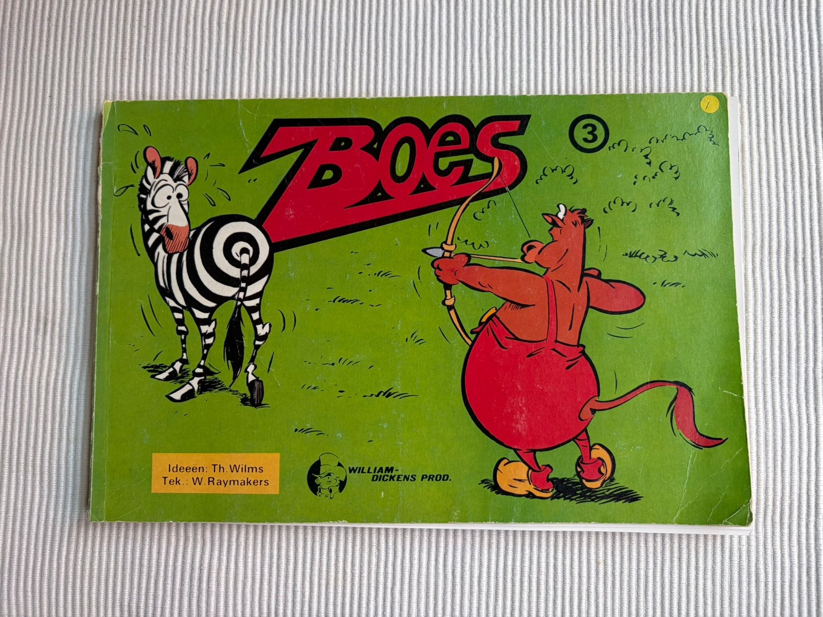 Boes 3, Eén stripboek, Ophalen of Verzenden, Gelezen