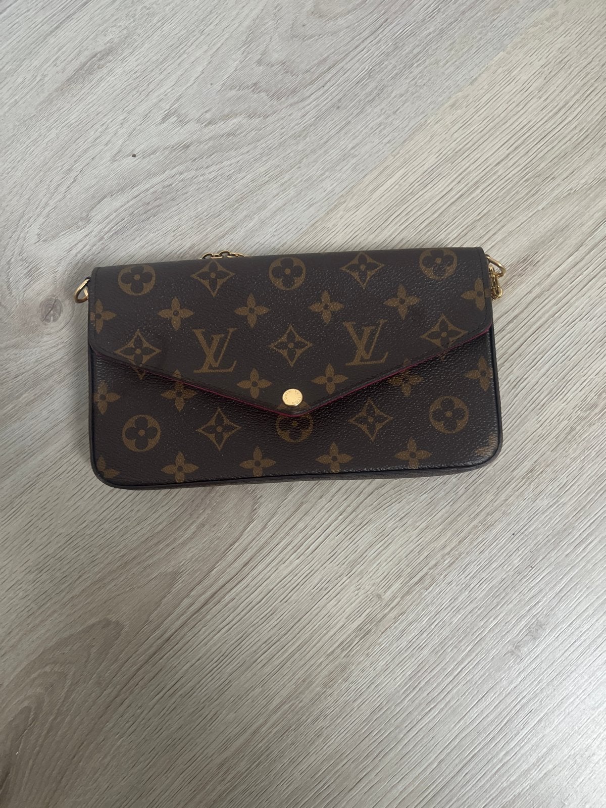 Louis Vuitton Pochette Félicie Monogram, Sieraden, Tassen en Uiterlijk, Tassen | Damestassen, Ophalen of Verzenden, Zo goed als nieuw