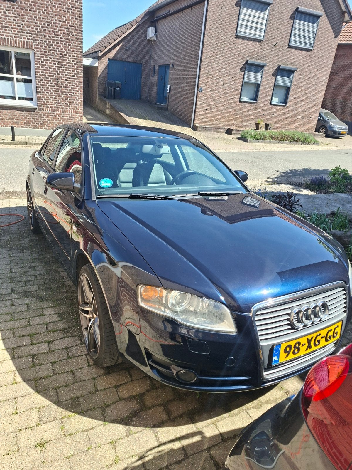 Audi A4 2.0 Tfsi 147KW 2007 Blauw, Auto's, Zwart, 4 cilinders, Blauw, A4