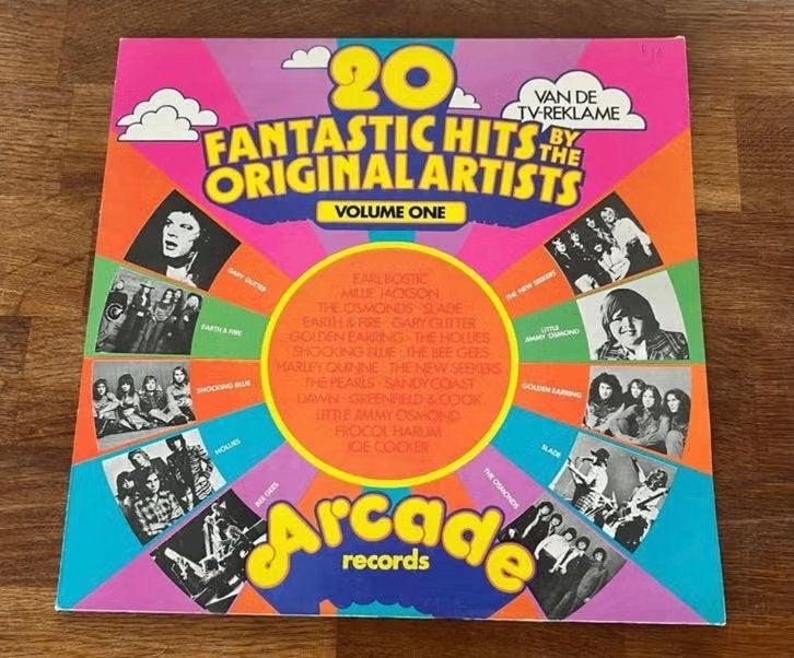 LP 20 Fantastic Hits Original Artists, Ophalen of Verzenden, Gebruikt, 12 inch, Pop