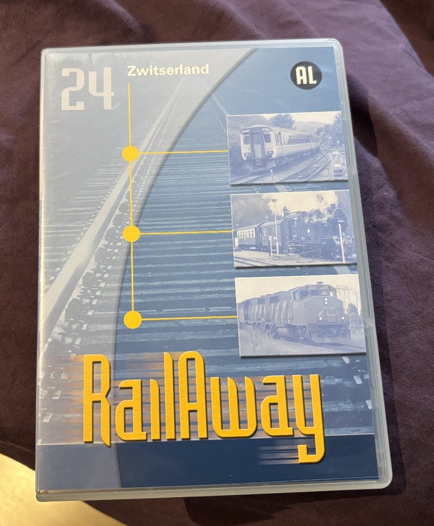 Railway, Zwitserland 24 (DVD), Ophalen of Verzenden, Zo goed als nieuw, Trein, Overige typen