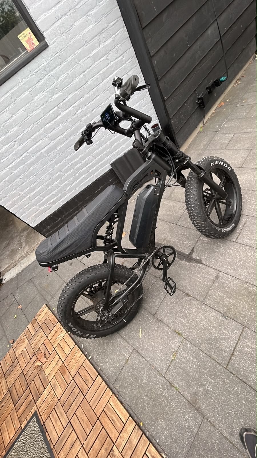 Fatbike Crossboss, Fietsen en Brommers, Zo goed als nieuw, 51 tot 55 cm, 50 km per accu of meer, Ophalen
