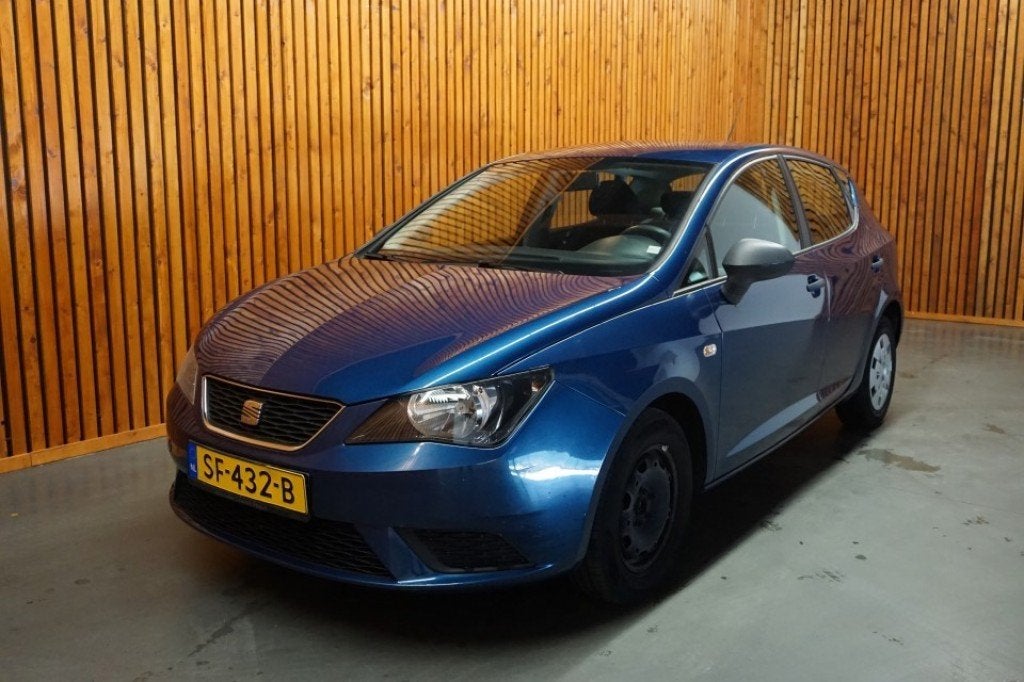 Seat IBIZA 1.2 5DRS STYLE/ AIRCO / ELEKTRISCHE RAMEN / CRUIS, Auto's, Euro 5, Gebruikt, Blauw, 1198 cc