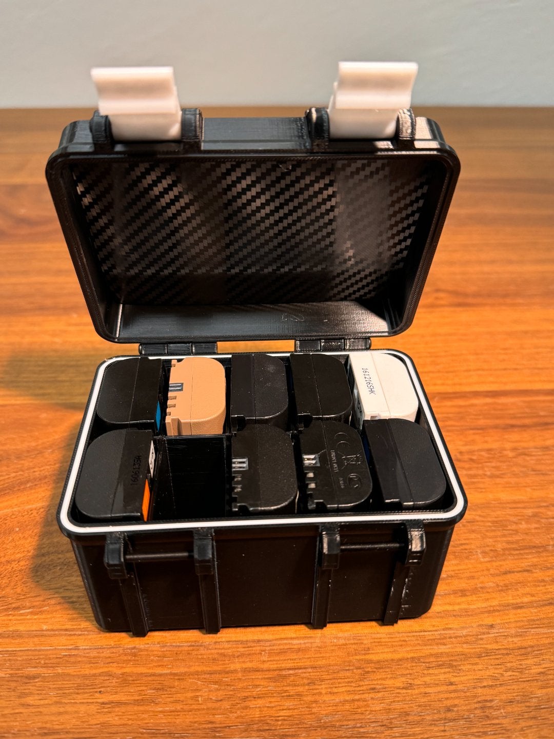Opbergcase voor Canon LP-E6 accu's - Diverse kleuren, Audio, Tv en Foto, Nieuw, Overige merken, Canon, Overige typen