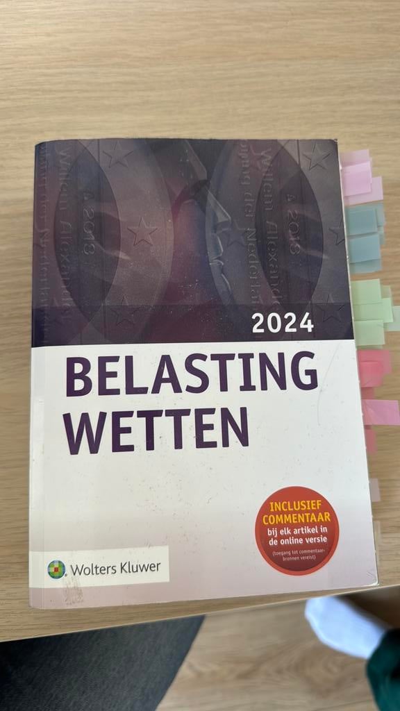 Belastingwetten 2024, Ophalen of Verzenden, Zo goed als nieuw