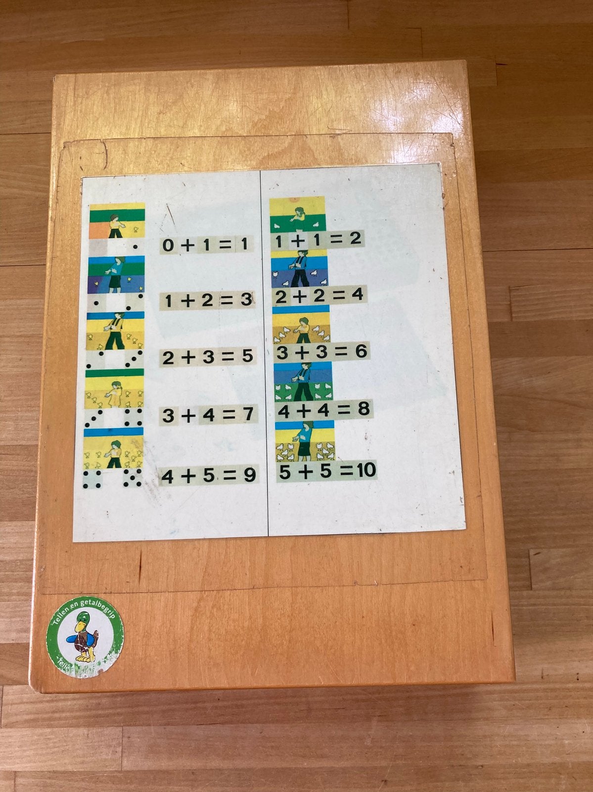 Nienhuis-  Montessori > Tellen en getallen begrip doos, Ophalen of Verzenden, Gebruikt, Rekenen