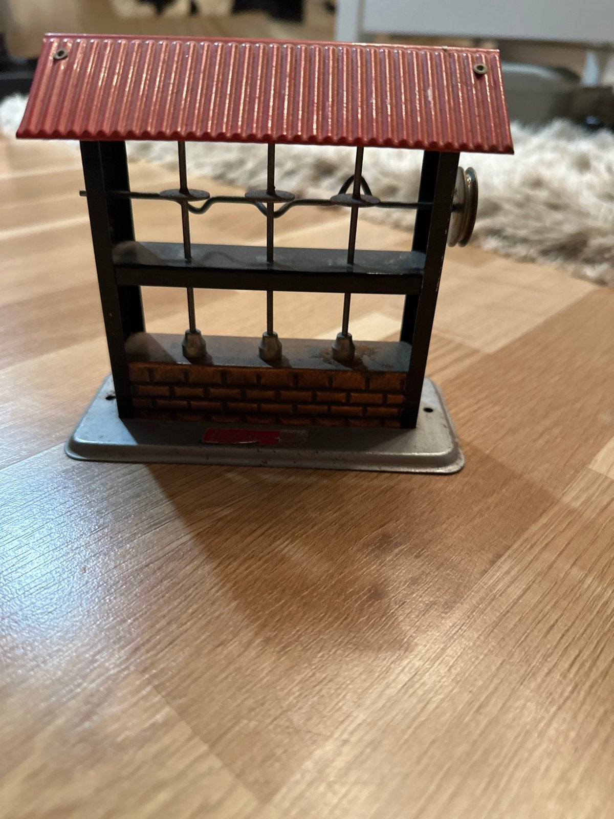 Vintage blikken waterput met emmertjes, Ophalen of Verzenden