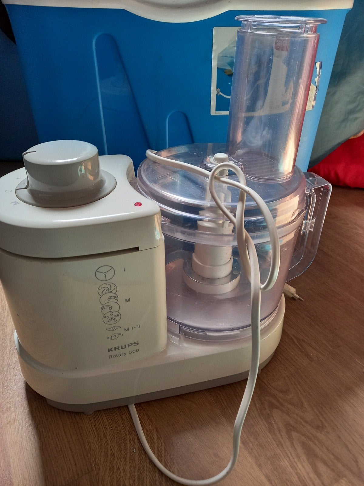 KRUPS Rotary 500 Keukenmachine - Gebruikt, Minder dan 1 liter, Ophalen of Verzenden, Gebruikt, 2 snelheden