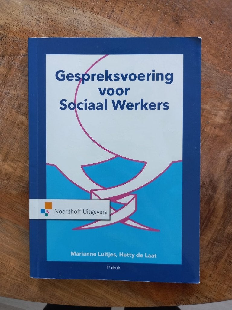 Gespreksvoering voor sociaal werkers, Boeken, Ophalen of Verzenden, Alpha, Gelezen, HBO