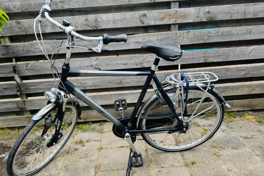 Gazelle fiets met 8 versnellingen, Gebruikt, Velgrem, Versnellingen, Ophalen of Verzenden