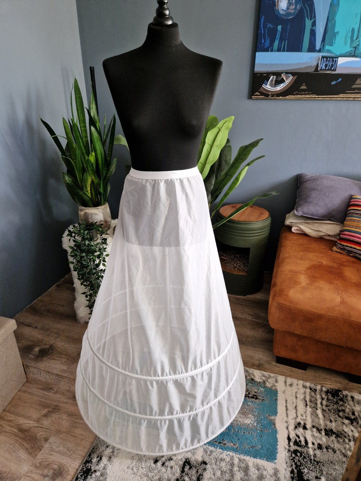 Poirier Hoepelrok 3-ringen, 270cm omtrek, maat XXL, Poirier, Ophalen of Verzenden, Nieuw