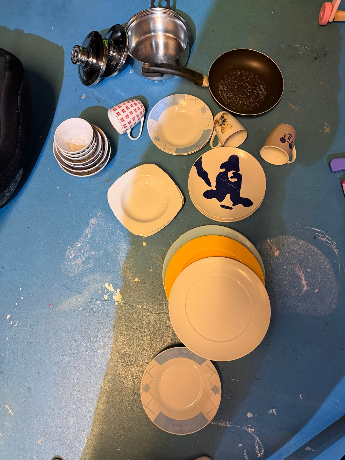 Diverse servies en pannen - Gebruikt, Ophalen, Gebruikt, Keramiek, Overige stijlen