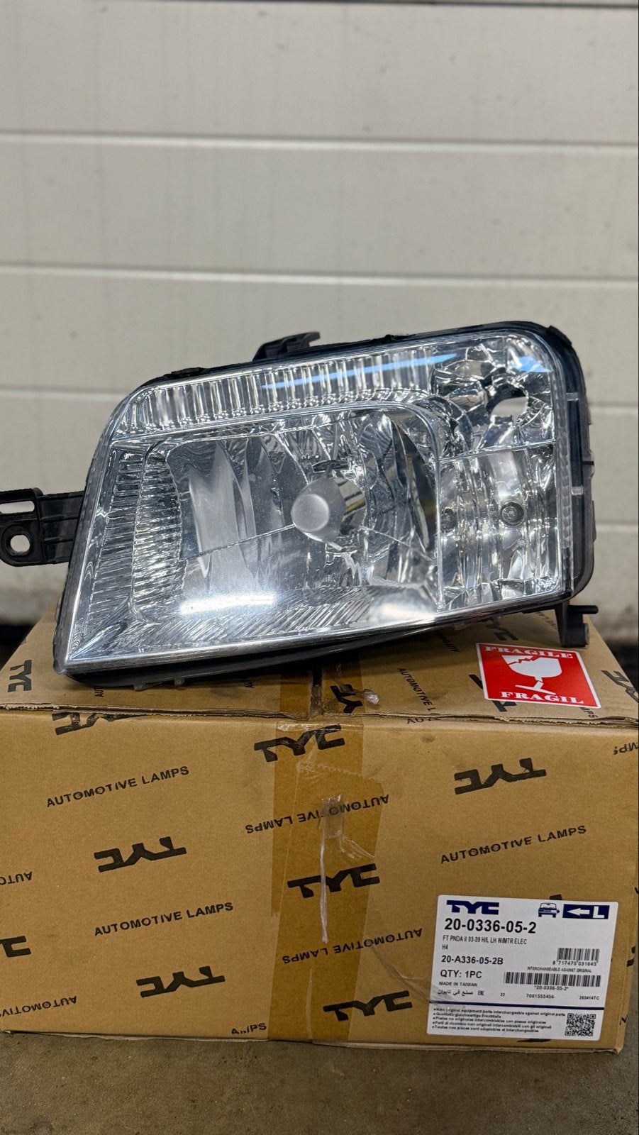 Koplamp Fiat Panda, Auto-onderdelen, Ophalen, Gebruikt, Fiat
