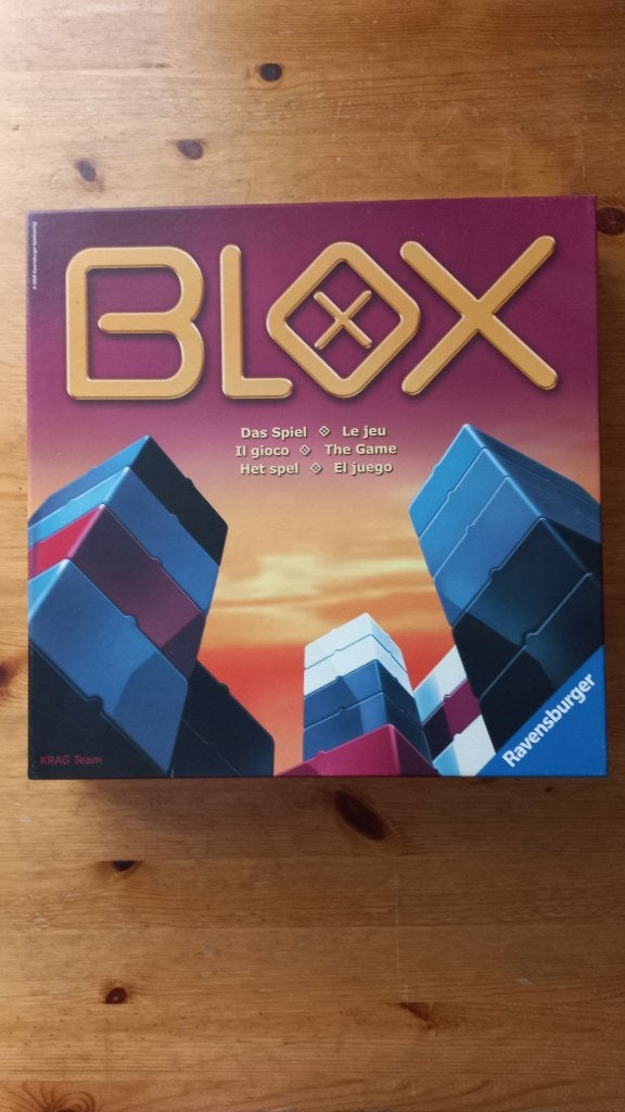 Blox bordspel, Een of twee spelers, Ophalen of Verzenden, Zo goed als nieuw