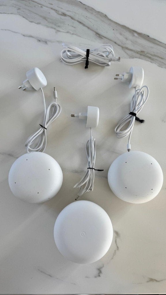 Google Nest Wifi set – Router + 2 Wifi Points, Ophalen, Gebruikt, Google Nest Wifi