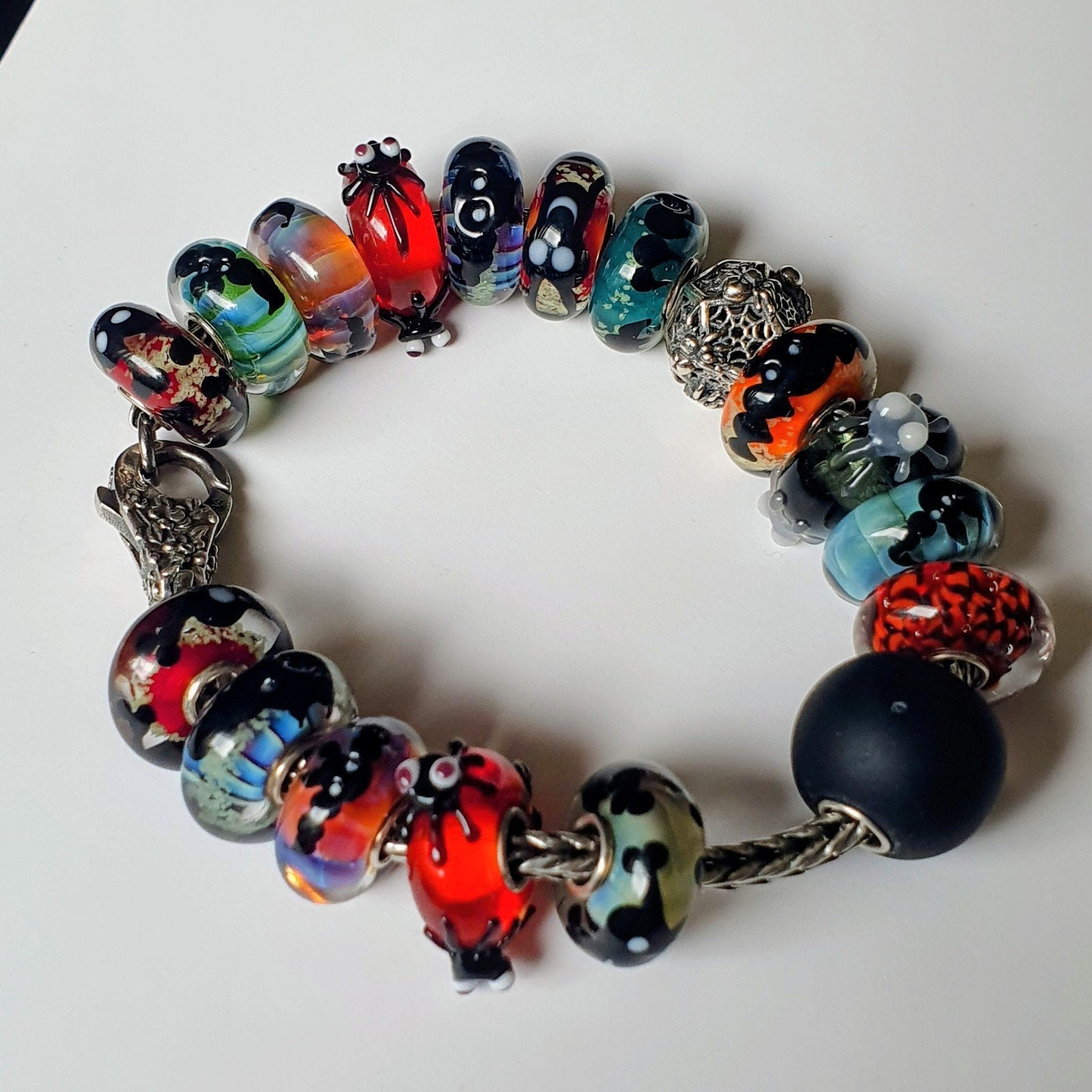 Halloween Trollbeads Armband EN Elfbeads, Nieuw, Ophalen of Verzenden, Trollbeads, 4 bedels of meer