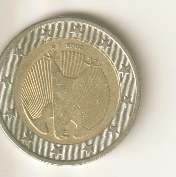 2 euro 2008 g duitsland, Postzegels en Munten, Munten | Europa | Euromunten, Verzenden, Duitsland, 2 euro