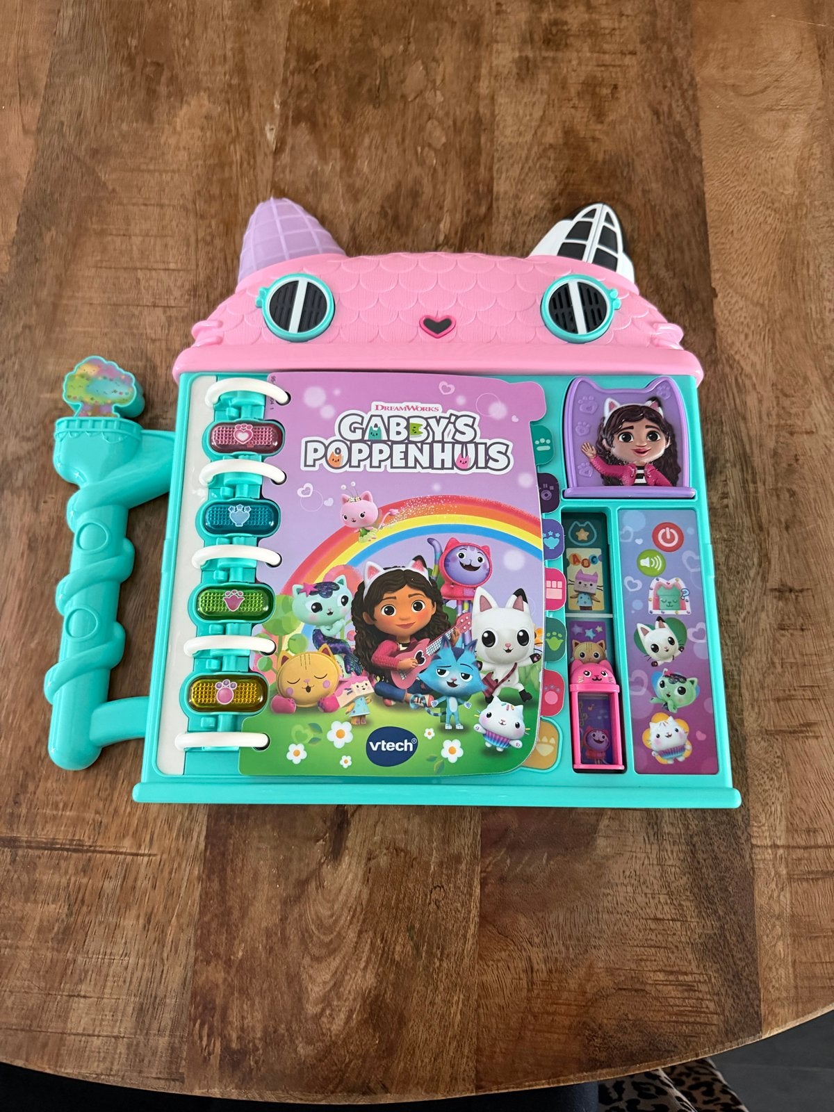 VTech Gabby's Poppenhuis Interactief Boek, Kinderen en Baby's, Speelgoed | Overig, Zo goed als nieuw, Meisje, Ophalen of Verzenden