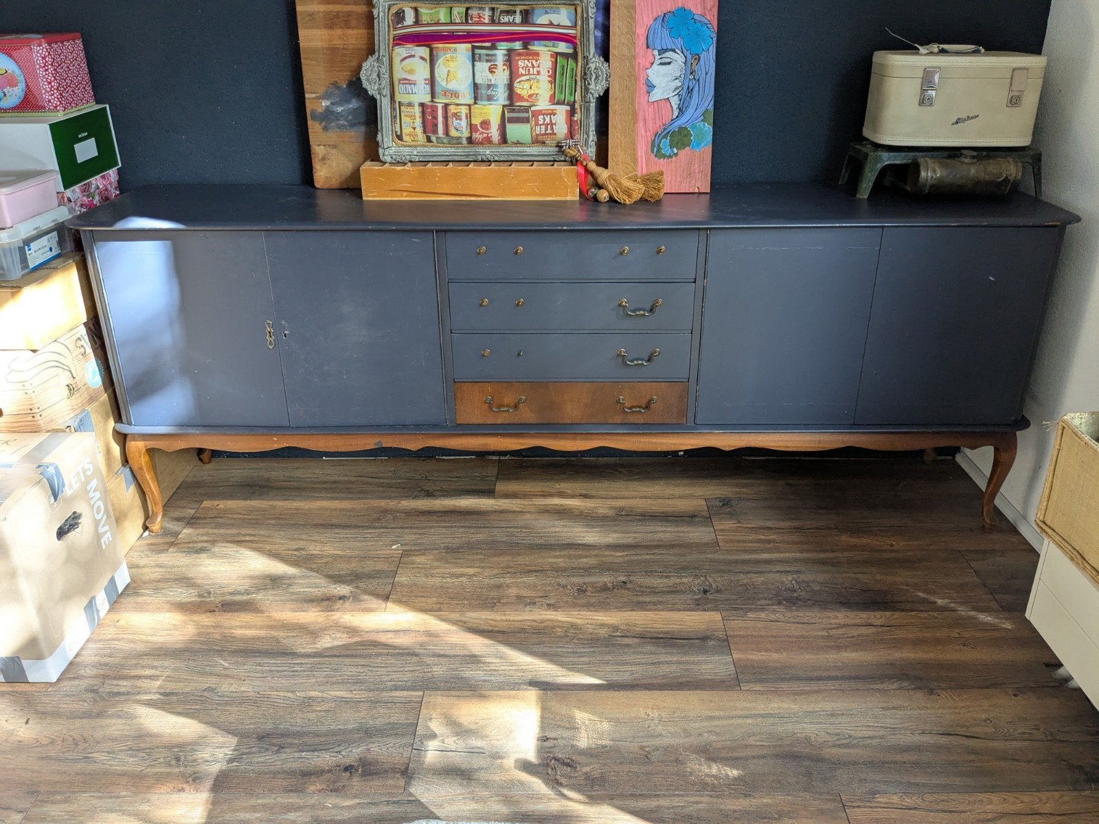 queen Ann dressoir, Ophalen, Gebruikt, 25 tot 50 cm