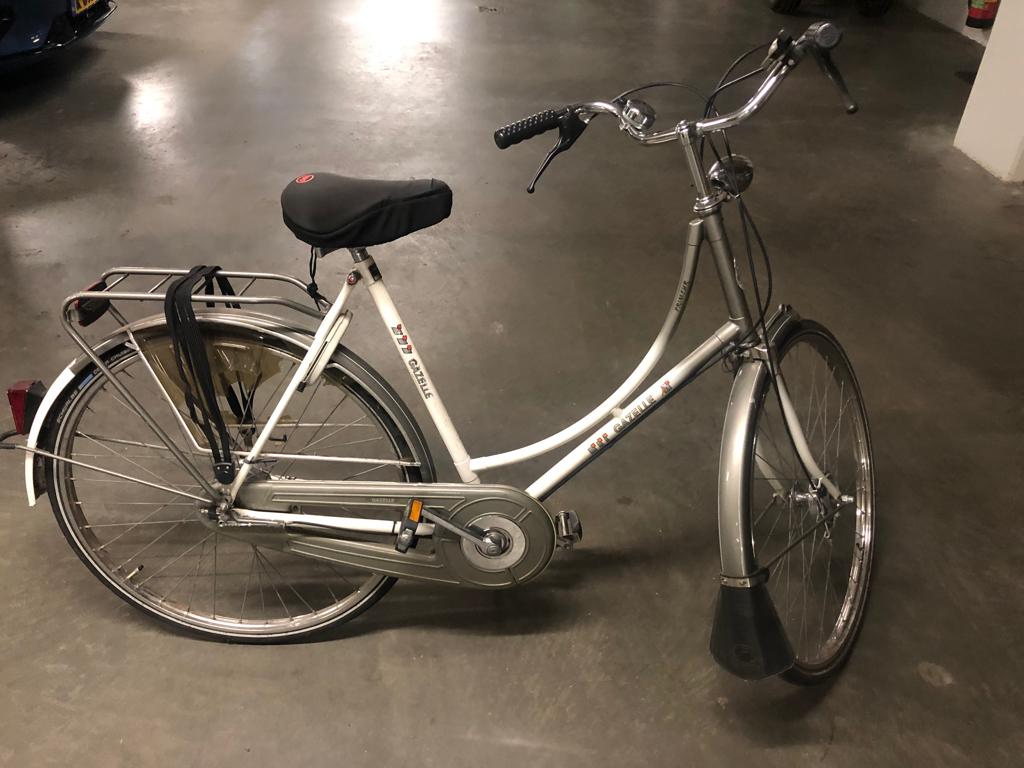 Gazelle damesfiets, Fietsen en Brommers, Fietsen | Dames | Damesfietsen, Ophalen, Gebruikt, Gazelle