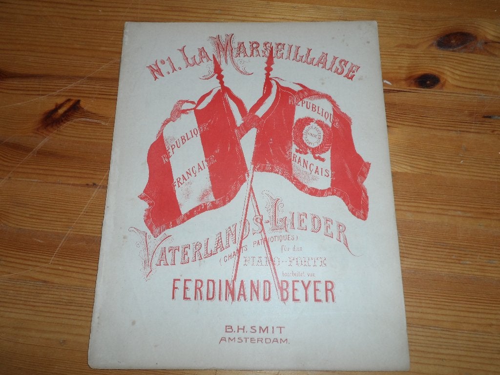 Ferdinand beyer - la marseillaise, Gebruikt, Ophalen of Verzenden, Artiest of Componist, Piano