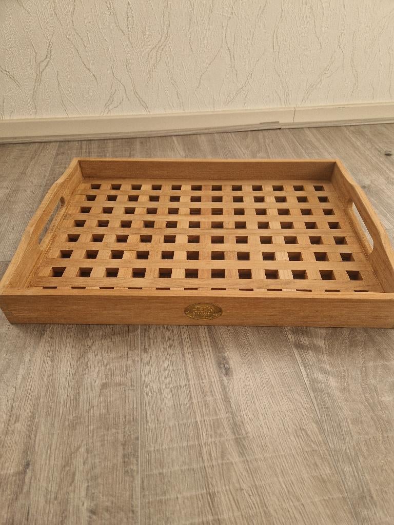 Dienblad, Huis en Inrichting, Woonaccessoires | Dienbladen, Ophalen, Nieuw, Rechthoekig, Hout