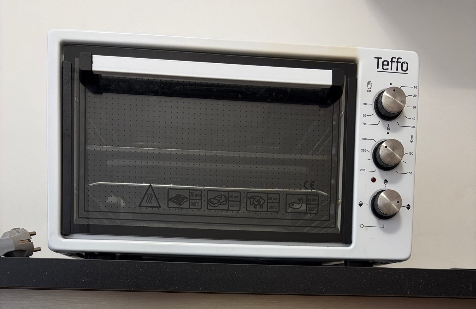 Teffo Mini-oven - Compact en Handig, Witgoed en Apparatuur, Ovens, Zo goed als nieuw, Vrijstaand, Mini-oven, Overige merken, Minder dan 45 cm