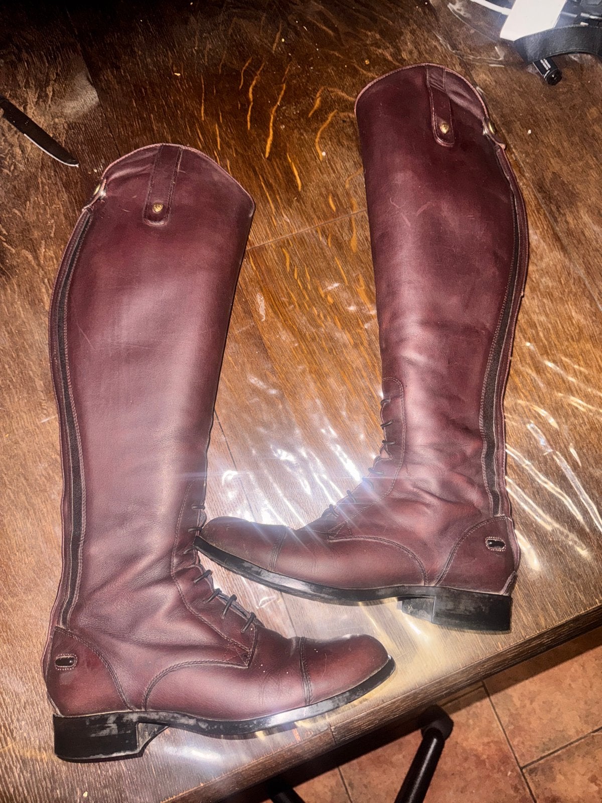 Ariat laarzen rood bruin, Met stretch, Ophalen of Verzenden, Veelzijdigheid, Schoeisel