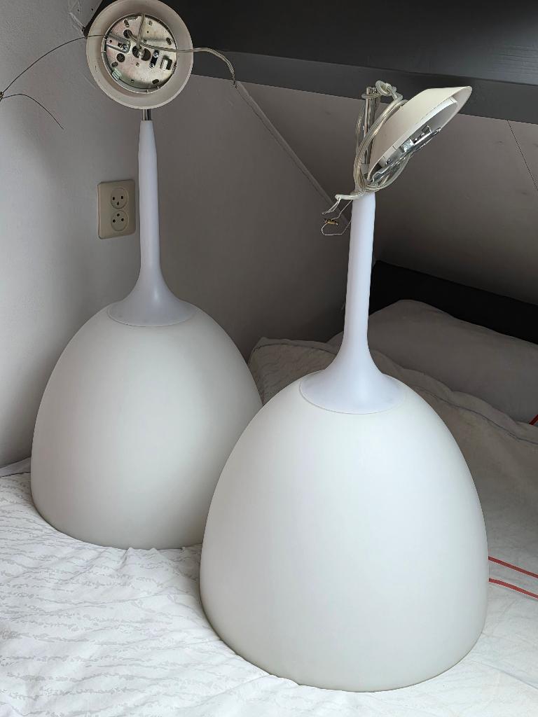 lamp, Ophalen of Verzenden, Zo goed als nieuw, Glas, Italiaans design