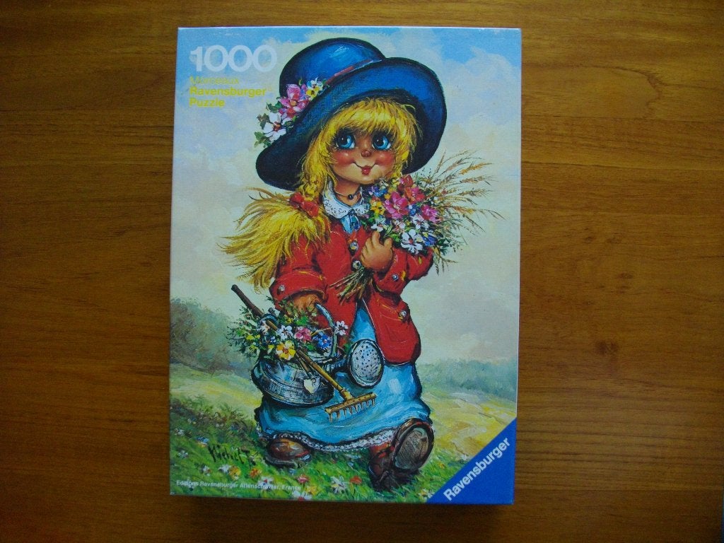 Ravensburger 1000 - Veldbloemen, Hobby en Vrije tijd, Denksport en Puzzels, Ophalen of Verzenden, 500 t/m 1500 stukjes, Gebruikt