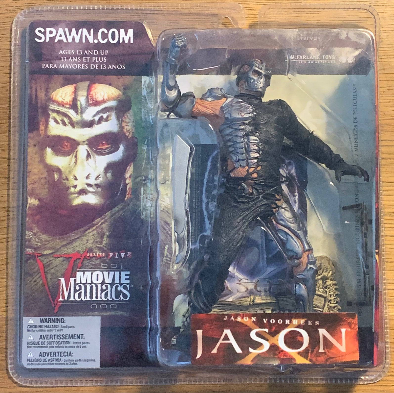 Movie Maniacs Friday The 13th Jason X Action Figure, Ophalen of Verzenden, Nieuw