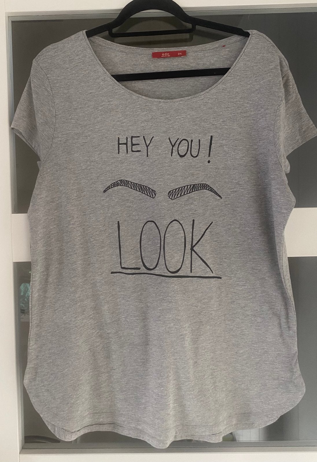 Grappig Esprit t-shirt, Verzenden, Maat 42/44 (L), Nieuw, Korte mouw