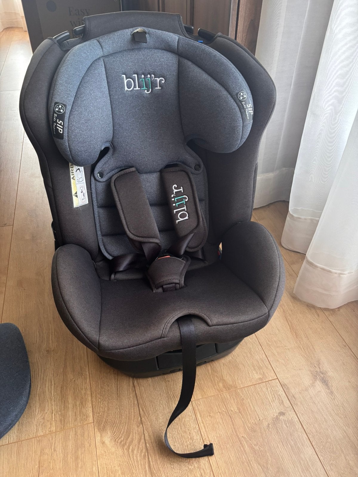 Blij’r autostoel 360 draaibaar isofix, Verstelbare rugleuning, Zo goed als nieuw, Isofix, Ophalen