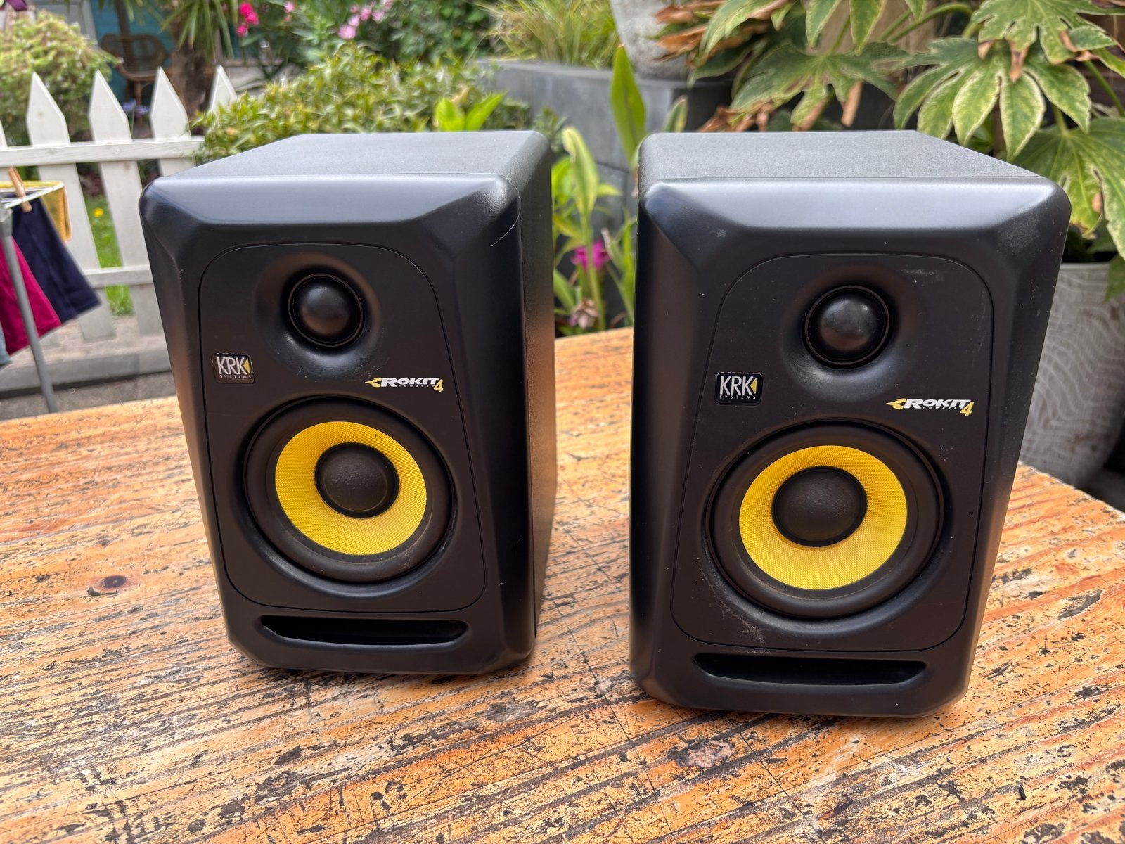 KRK Rokit 4 G3 Studiomonitoren (set van 2), Studiomonitor, Gebruikt, Ophalen of Verzenden, KRK