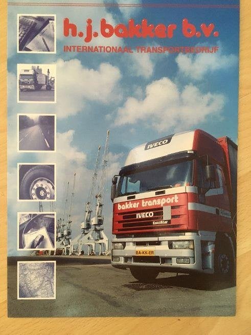 folder transportbedrijf HJ Bakker uit Sprundel, Ophalen of Verzenden, Zo goed als nieuw, Overige merken