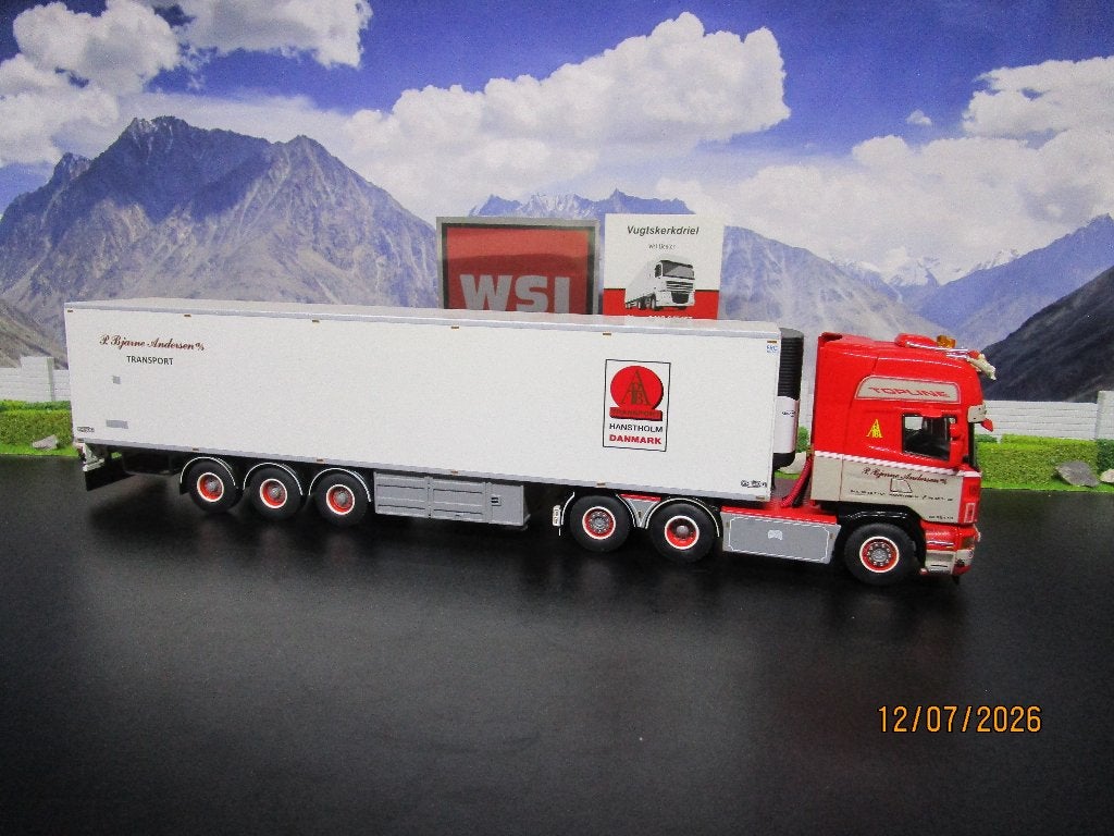 nieuw wsi 01-3272 p.bjarne andersen scania topline 6x2, Ophalen of Verzenden, Nieuw, Bus of Vrachtwagen, Wsi