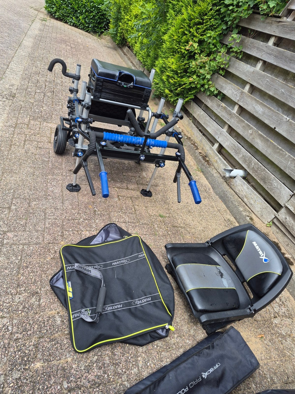 Matrix zitkoffer met transport systeem, Watersport en Boten, Ophalen of Verzenden, Overige typen