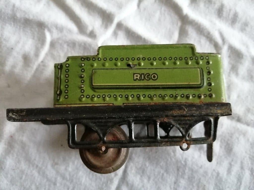 stoomlocomotief tender blik tin toys Rico, Ophalen of Verzenden