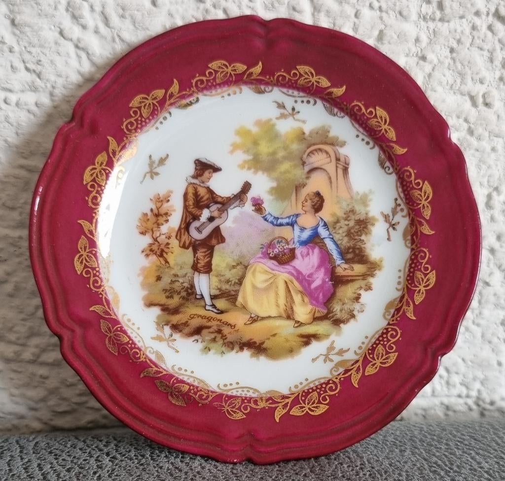 Klein bordje Goudeville Limoges, Verzenden
