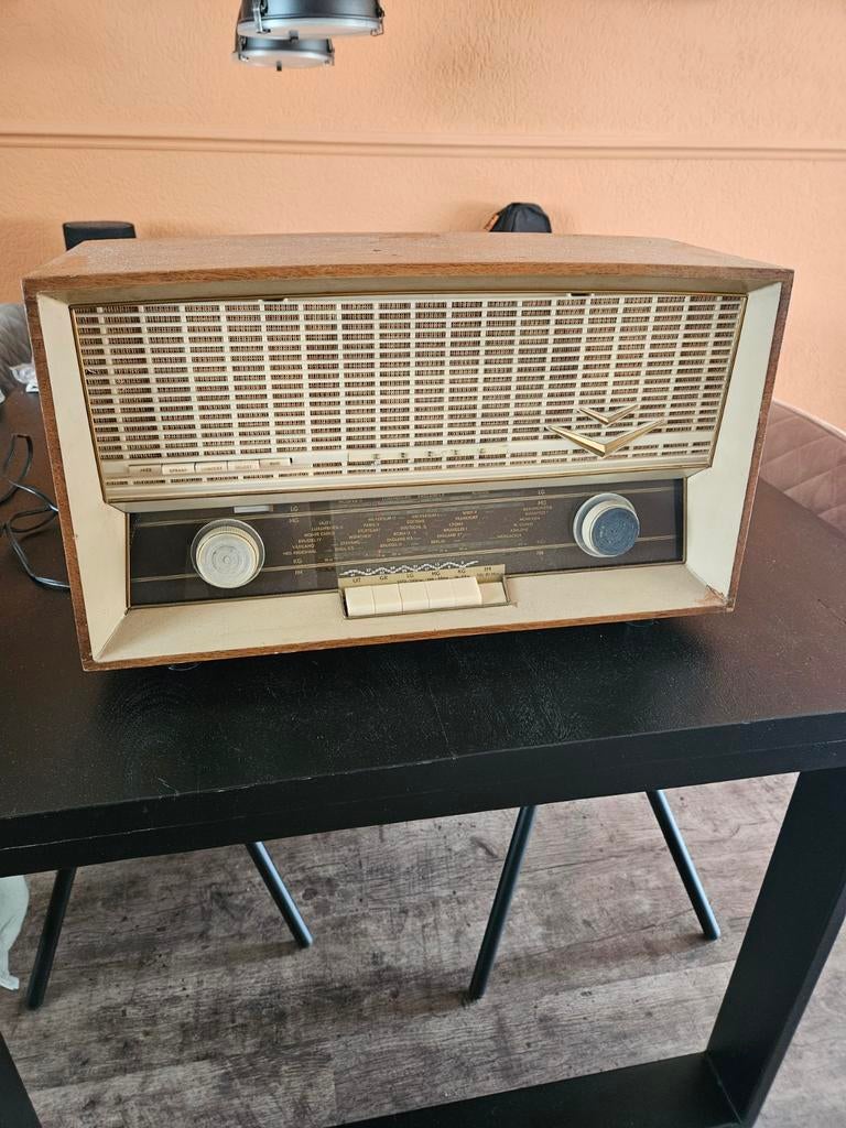Van der Heem erres 615 radio, Antiek en Kunst, Ophalen of Verzenden