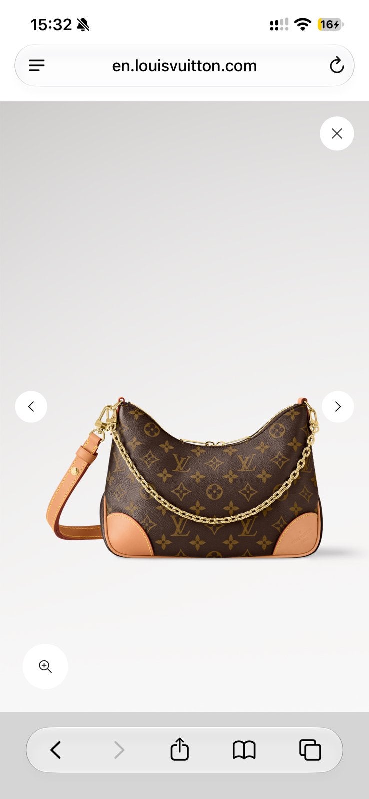 Louis Vuitton tas met bon en doos, Ophalen, Zo goed als nieuw, Zwart, Handtas