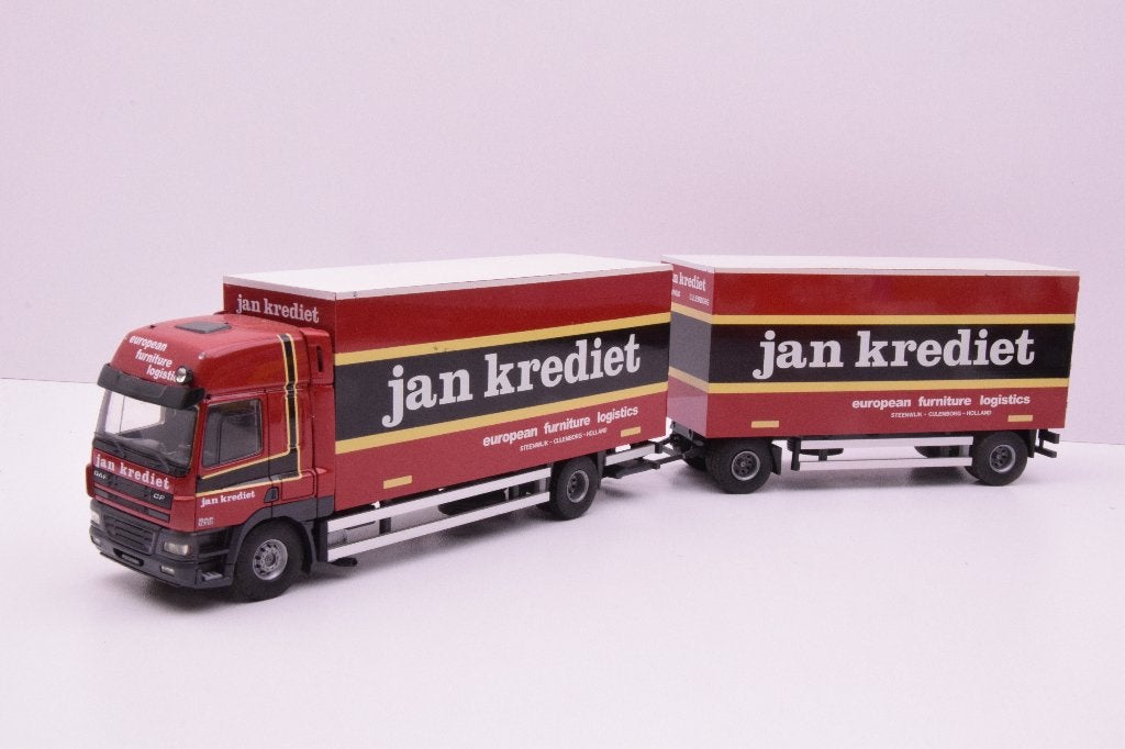 DAF CF combi  '' Jan Krediet Steenwijk ''  Tekno, Ophalen of Verzenden, Zo goed als nieuw, Bus of Vrachtwagen, Tekno